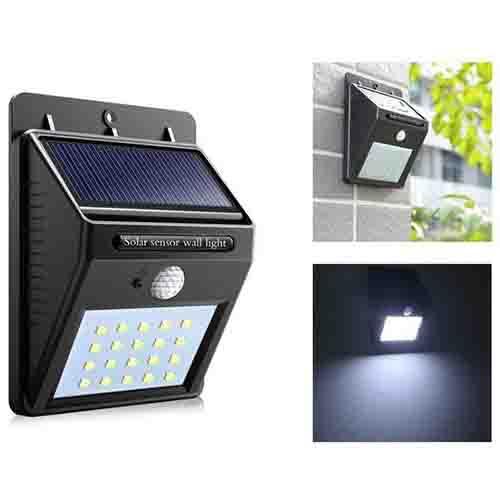 Solar Charging LED Sensor Light